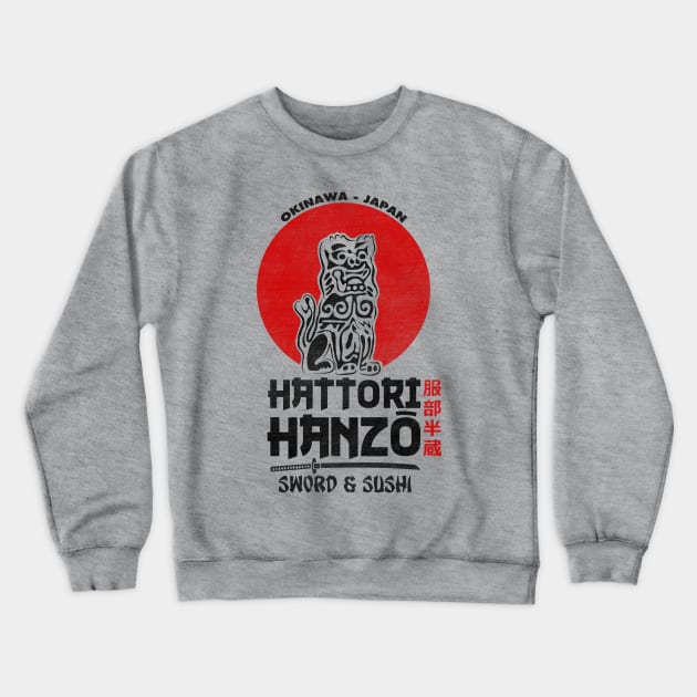 Hattori Hanzo Crewneck Sweatshirt by Melonseta